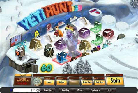Игровой автомат Yeti Hunt i3D  играть бесплатно